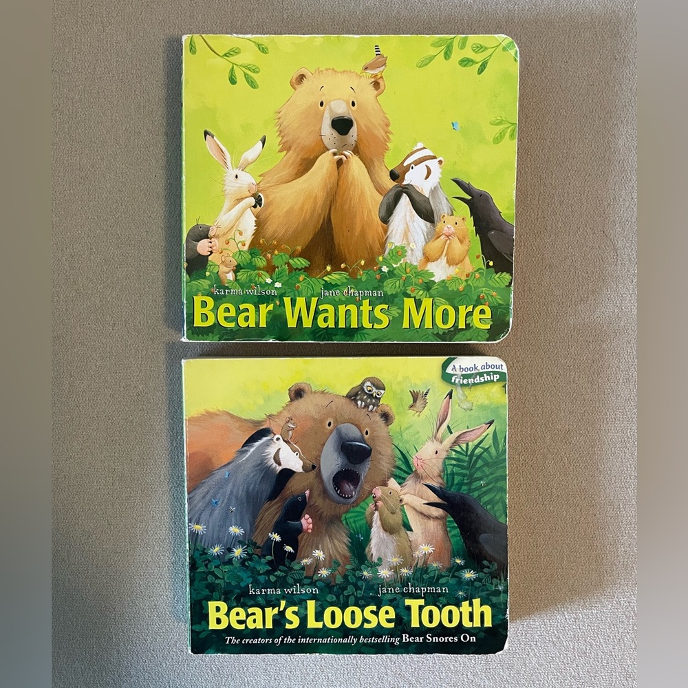 Bundle of Bear Wants More Board Books
